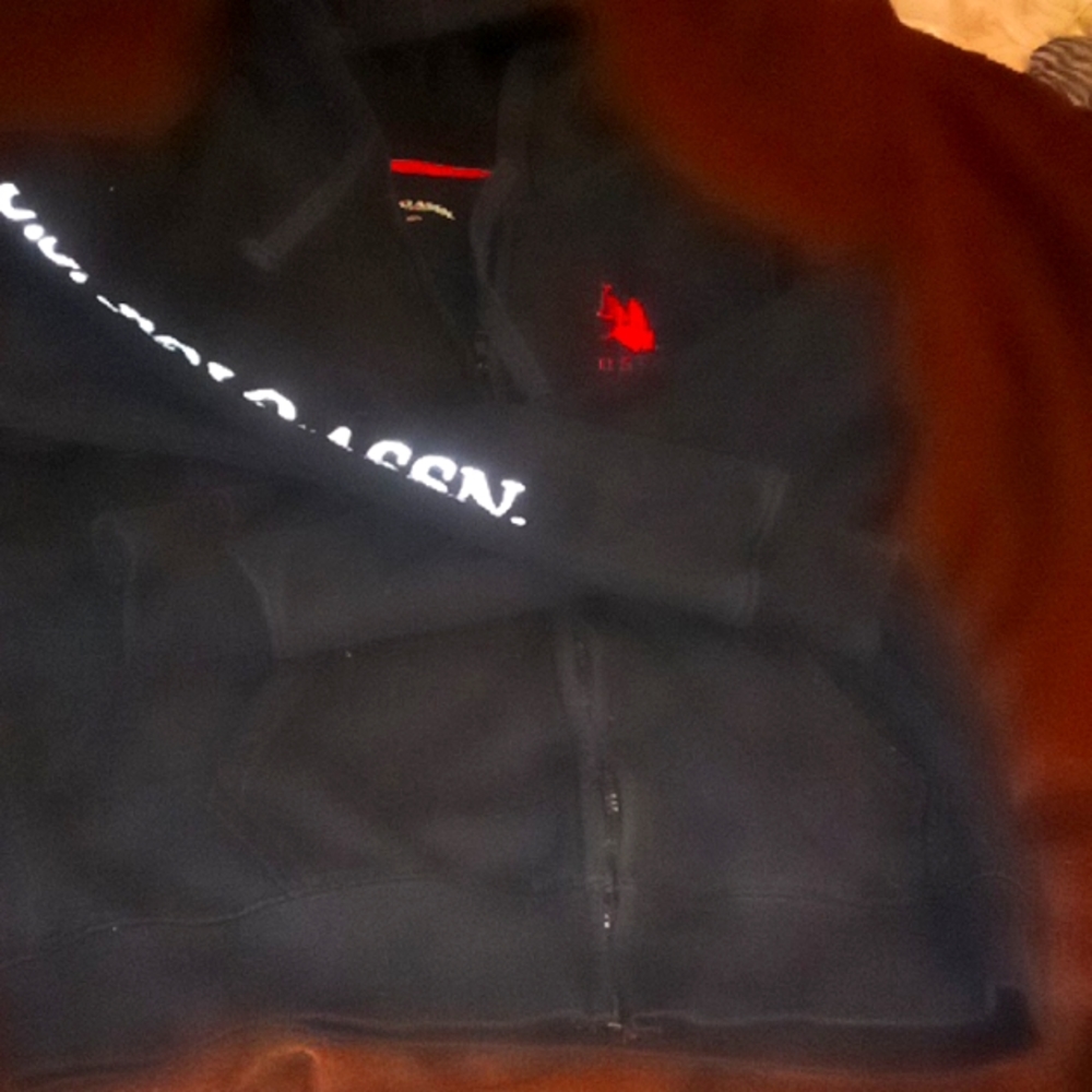 S US Polo hooded sweat jacket